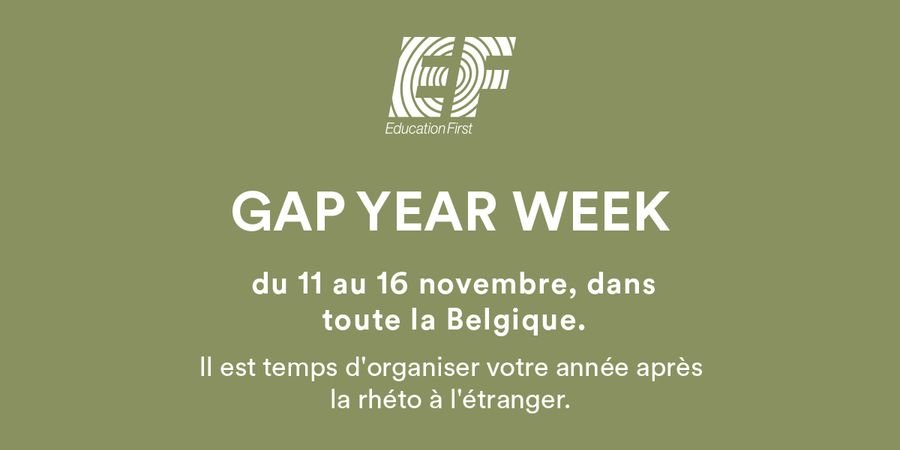 image - Gap Year Week