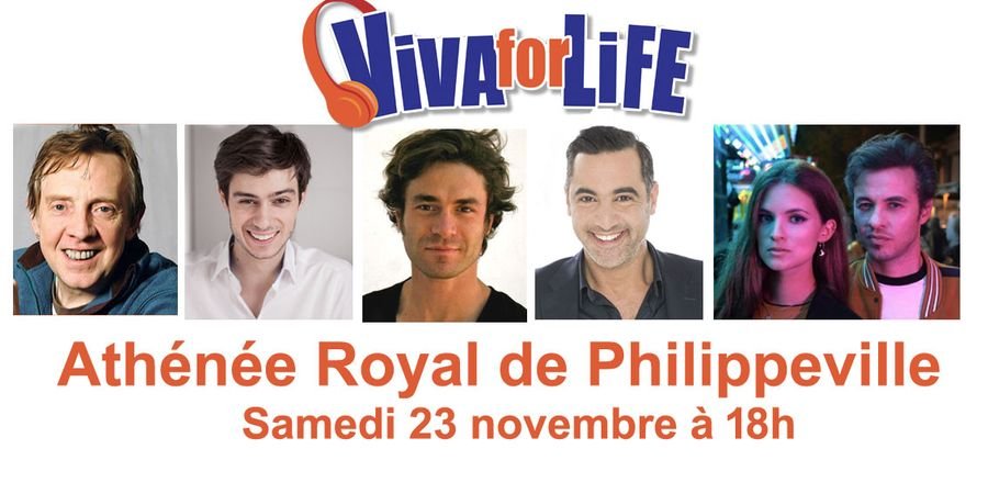 image - Grande soirée Viva for Life à l'Athénée de Philippeville - 2ème édition