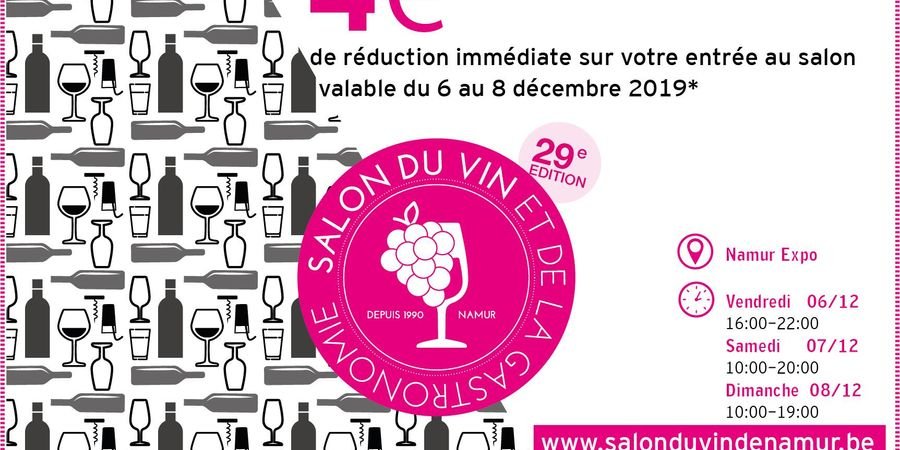 image - Salon International du vin et de la gastronomie de Namur