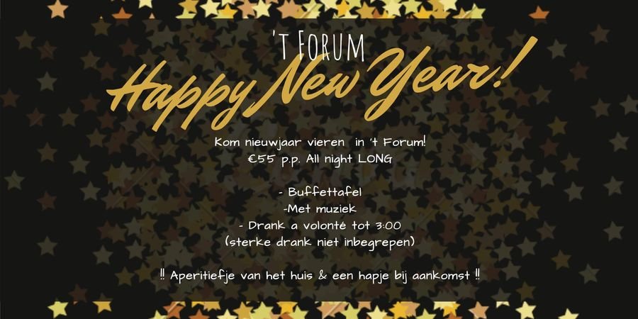 image - Nieuwjaar in't Forum