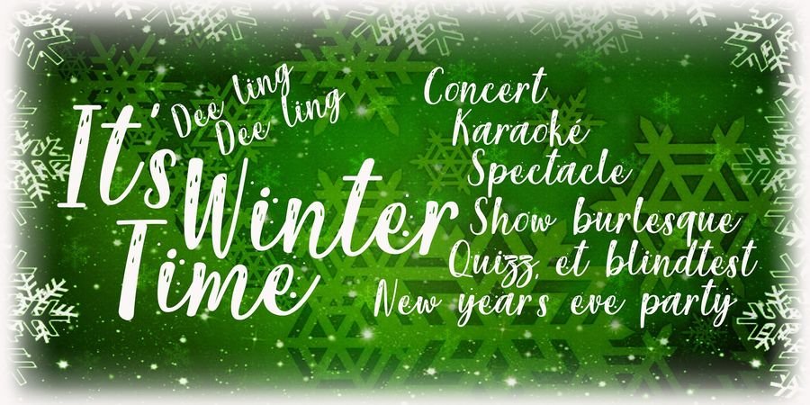 image - It's Winter Time ! programme New Year
