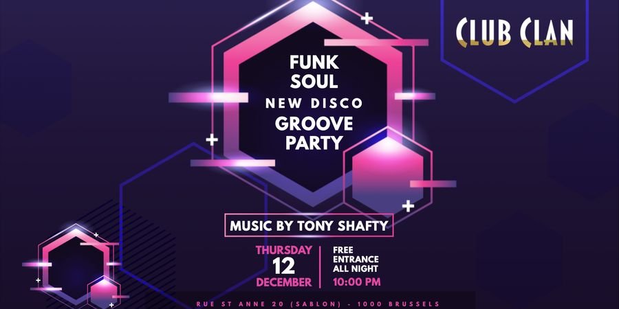 image - Funk, soul, new disco groove party