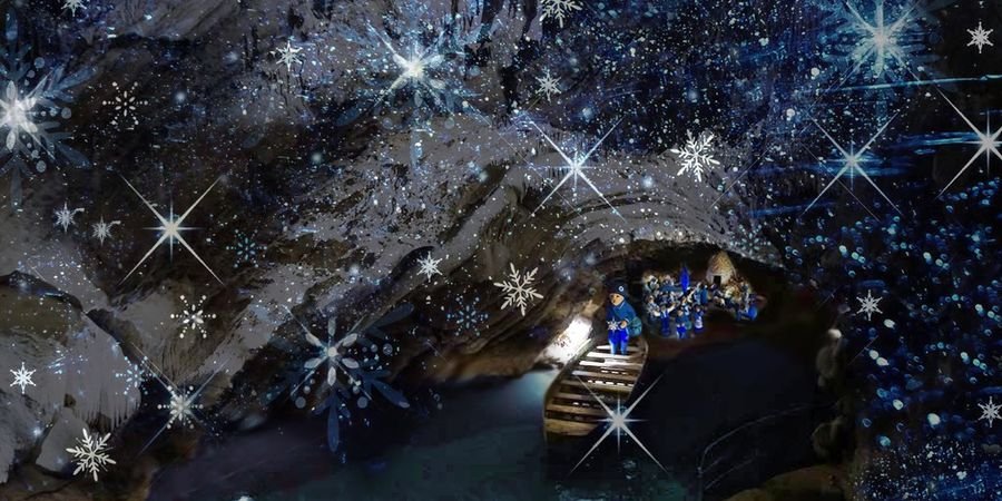 image - Magie de Noël dans les Grottes de Remouchamps