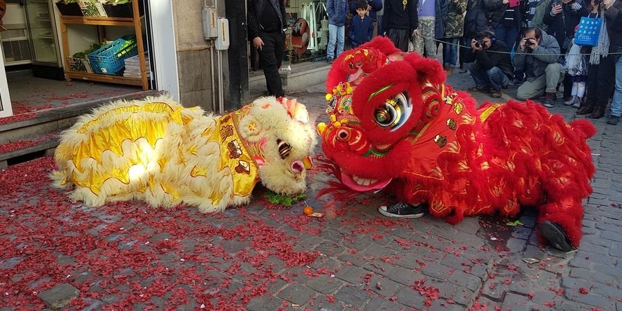 image - Chinees Nieuwjaarsfestival in en rond bib Permeke