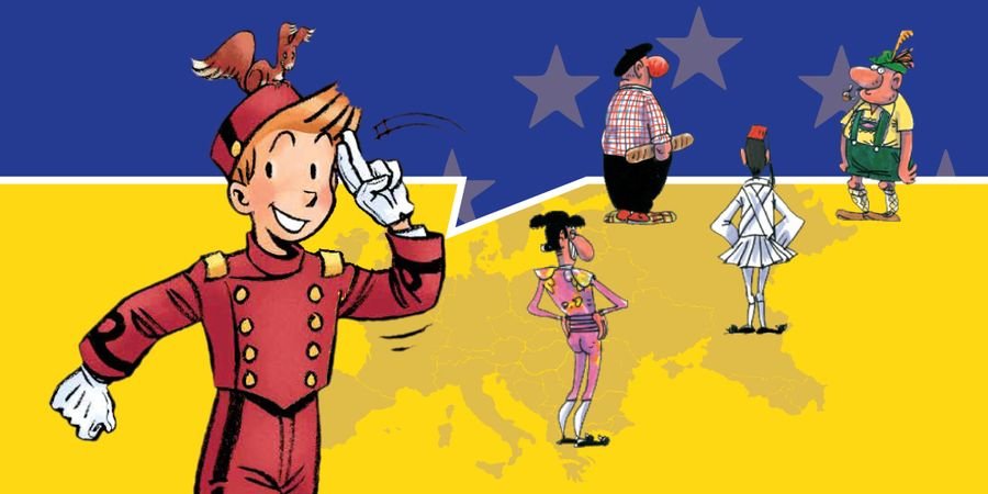 image - Les Européens regardent les Européens: 50 clichés internationaux en bande dessinée et #Spirou4Rights