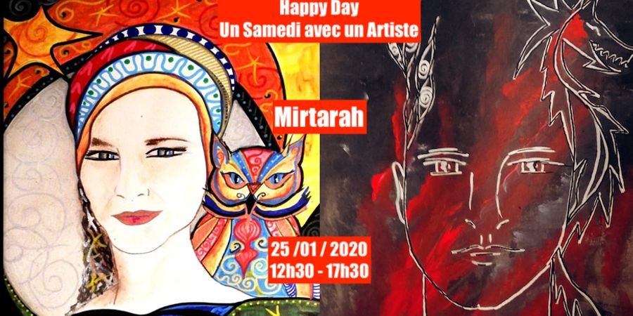 image - Happy Day : Un Samedi avec un Artiste : Mirtarah