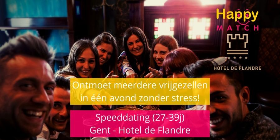 image - Speeddating Gent, 27-39j