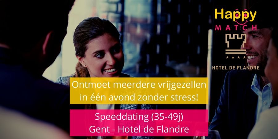 image - Speeddating Gent, 35-49j