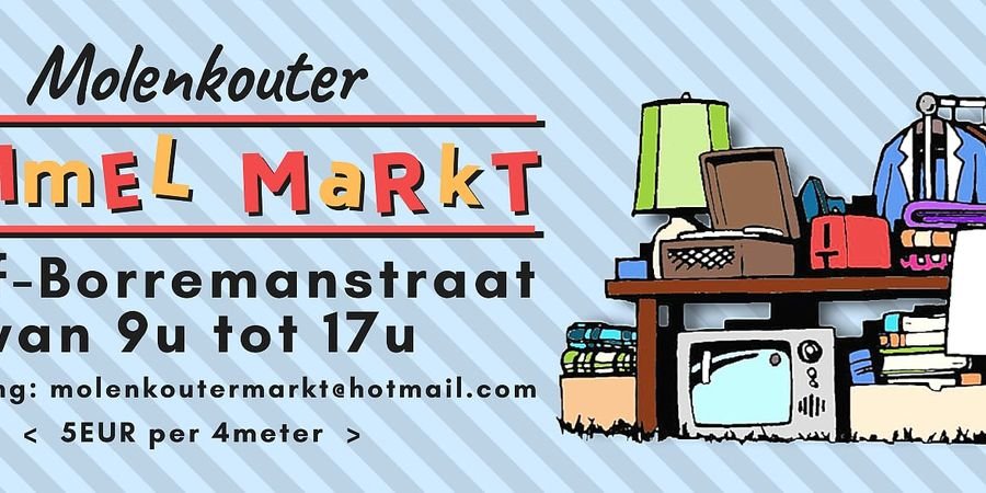 image - Afgelast - Rommelmarkt Molenkouter
