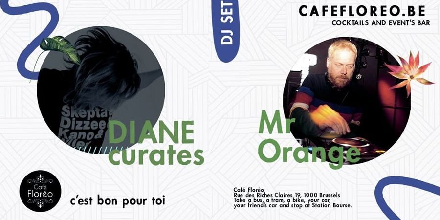 image - Urban w/ Mr Orange, Diane curates at Café Floréo