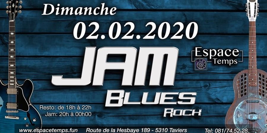 image - Jam Blues/rock de l'Espace Temps