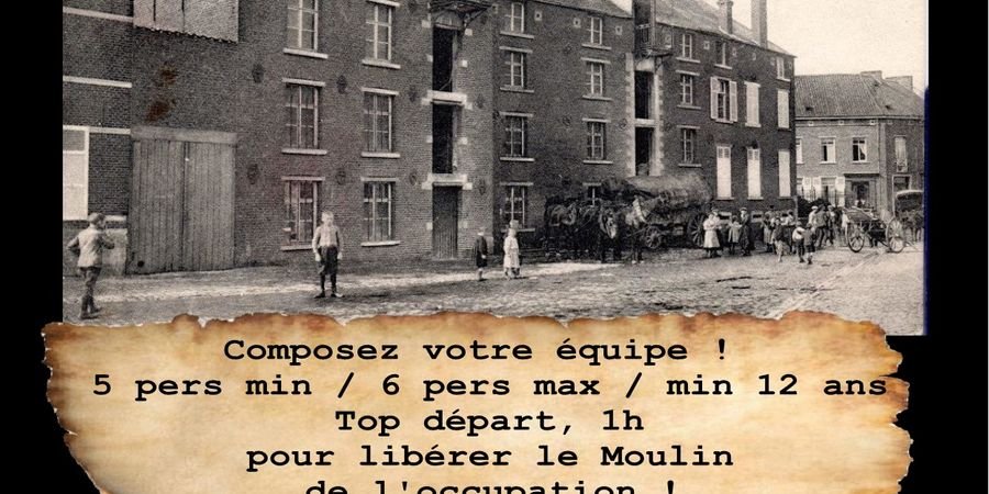 image - Escape game - Libérez le Moulin d'Arenberg