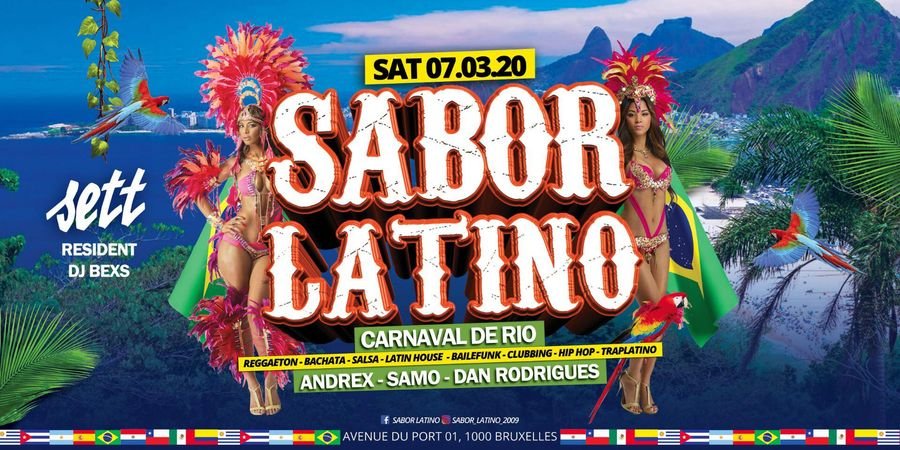 image - Sabor Latino I 07.03.20 I Carnaval De Rio
