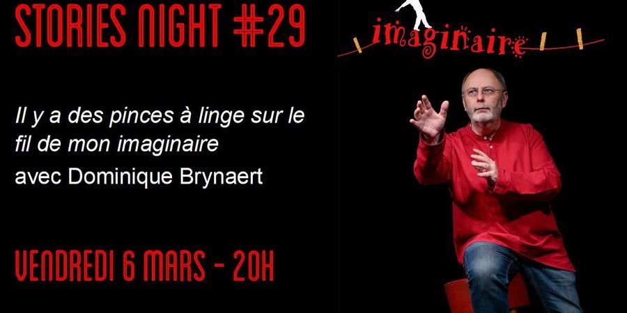image - Stories Night #29 avec Dominique Brynaert