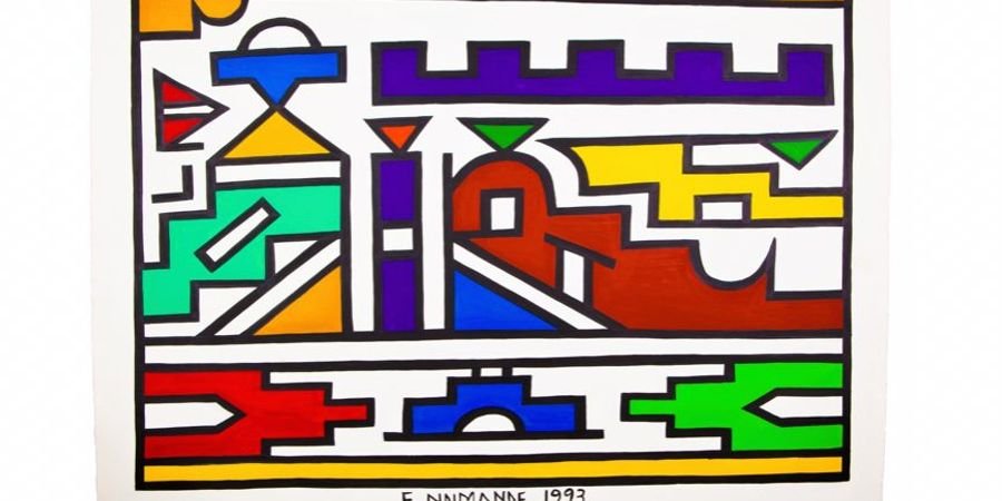 image - African Contemporary Art / Ndebele Paintings
