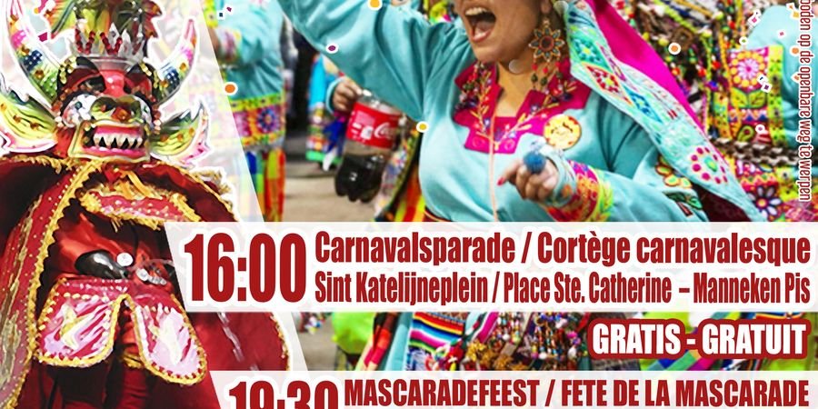 image - Carnaval d'Oruro à Bruxelles