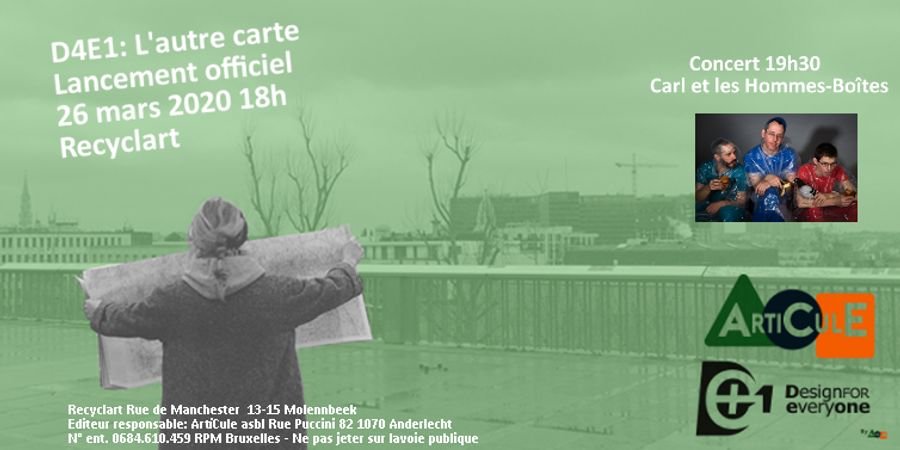 image - Design for Everyone: L'autre carte. Release party