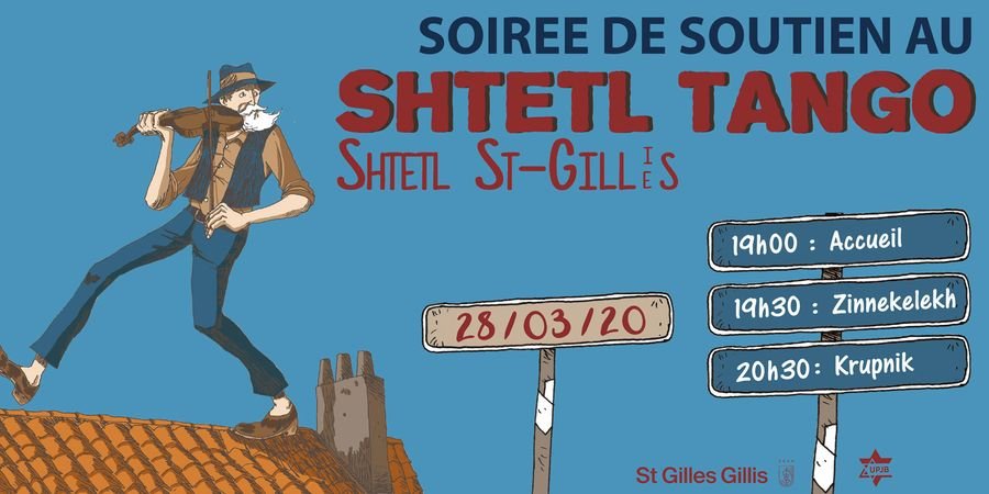 image - Openingsconcert: Shtetl St-Gille.i.s - Shtetl Tango  