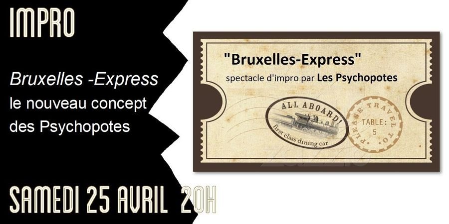 image - Bruxelles-Express par Les Psychopotes