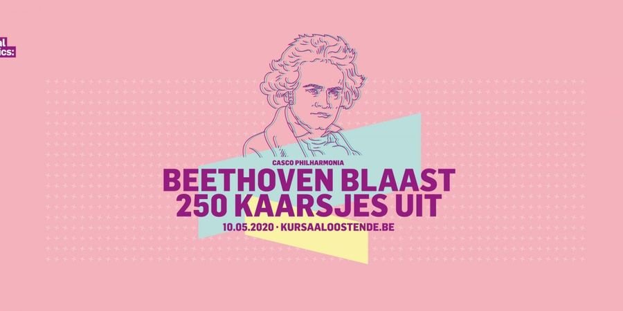 image - Beethoven blaast 250 kaarsjes uit