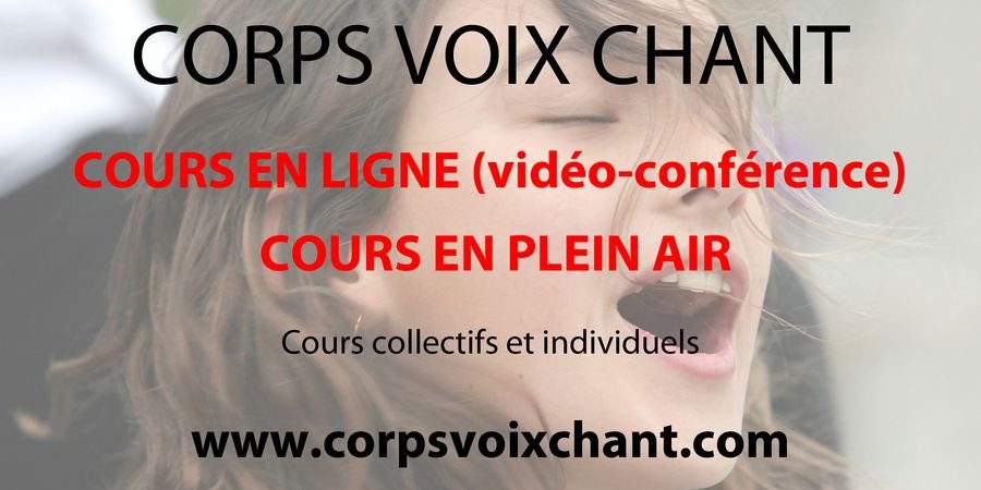 image - CorpsVoixChant en plein air à Bruxelles et en ligne (vidéo-conférence)