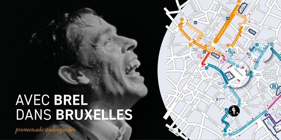 image - Découvrir Bruxelles avec Jacques Brel 