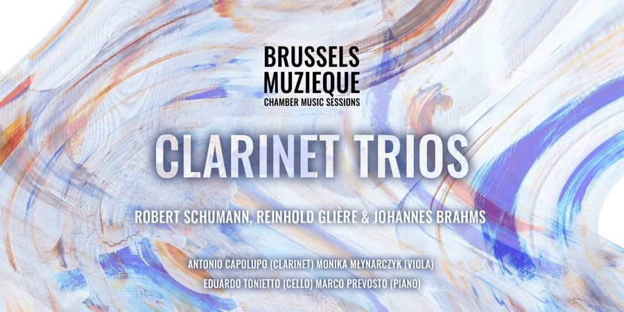 image - Brussels Muzieque Clarinet Trios : Schumann-Gliere-Brahms