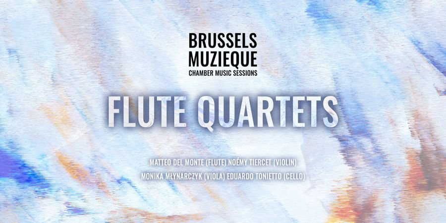 image - Cancelled: Brussels Muzieque Concert Flute Quartets
