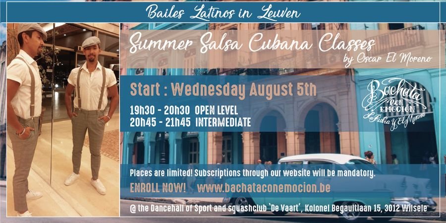 image - Salsa Cubana Summer Classes