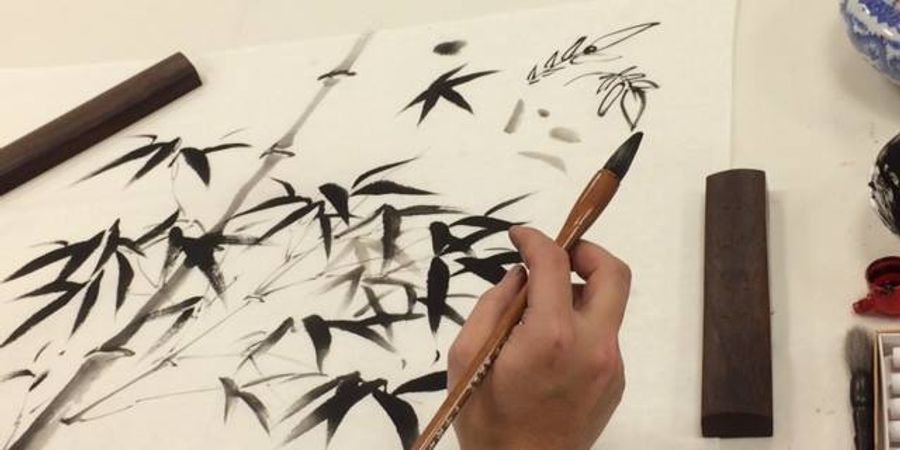 image - Atelier d'initiation à la calligraphie et à la peinture chinoises