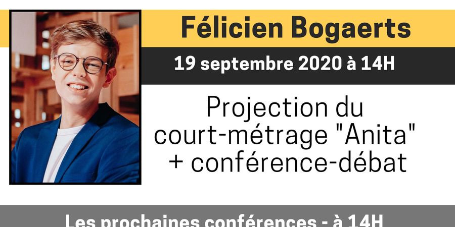 image - Félicien Bogaerts - projection du court-métrage 