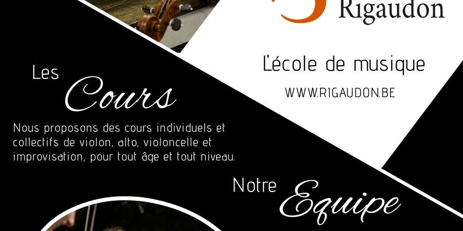 image - Cours individuels et collectifs de violon, alto, violoncelle et improvisation