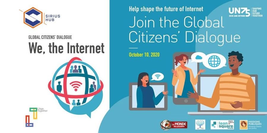 image - We the Internet - Dialogue Citoyen sur l'avenir de l'Internet