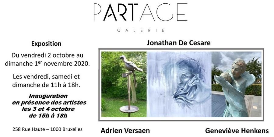 image - Jonathan De Cesare, Geneviève Henkens et Adrien Versaen
