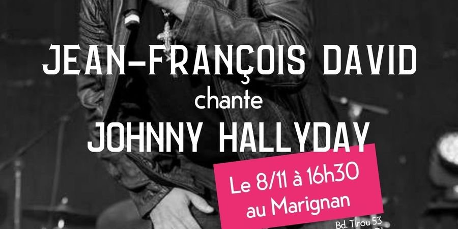 image - Jean-François David chante Johnny