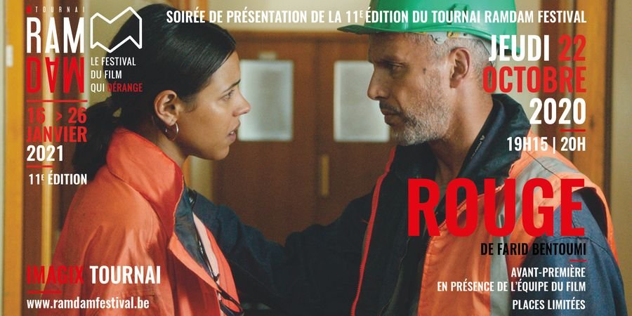 image - Soirée de présentation du 11e Tournai Ramdam Festival 'Rouge' de Farid Bentoumi