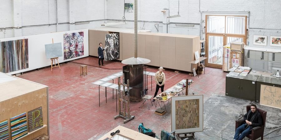 image - Visite d’atelier & expo: Philippe Vandenberg – son atelier à Molenbeek & l’expo à BOZAR