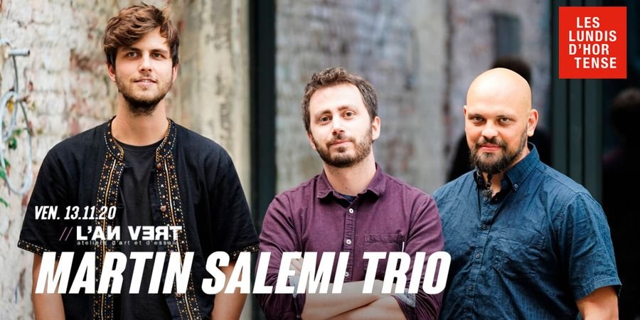 image - Martin Salemi Trio, Jazz Tour, Les Lundis d’Hortense