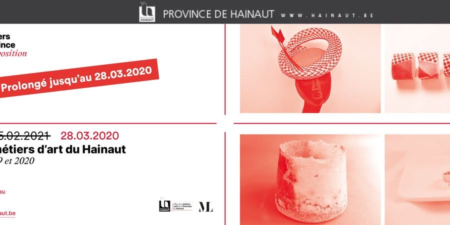 image - Prix des Métiers d’art du Hainaut. Lauréats 2019 et 2020