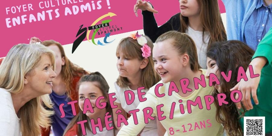 image - Stage Carnaval - Théâtre/impro 8-12 ans