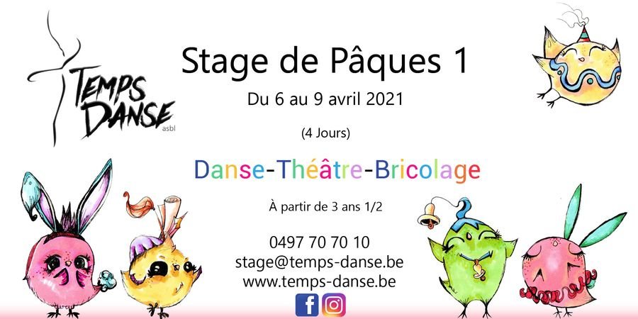 image - Stage Danse et Théâtre Pâques 1