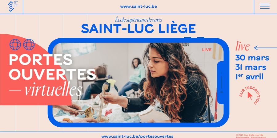 image - Portes ouvertes virtuelles de l'ESA Saint-Luc Liège