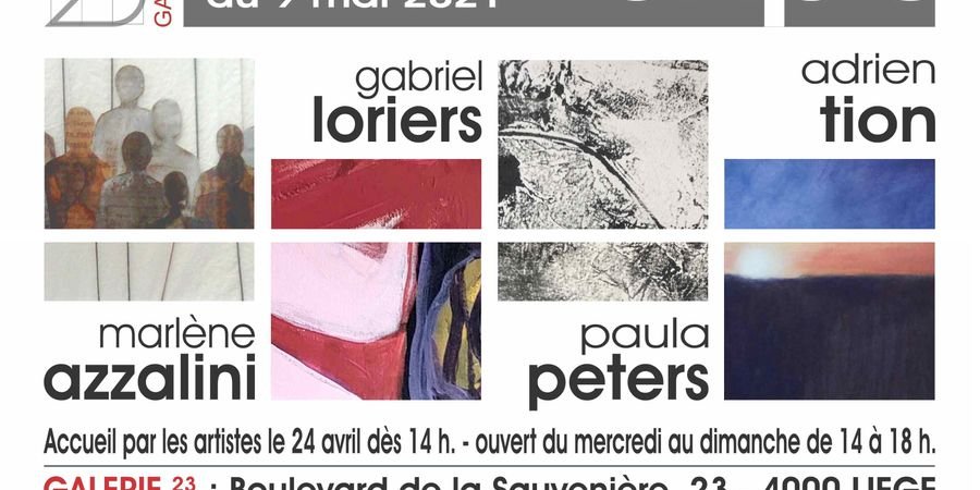 image - Gabriel Loriers, Marlène Azzalini, Paula Peters, Adrien Tion