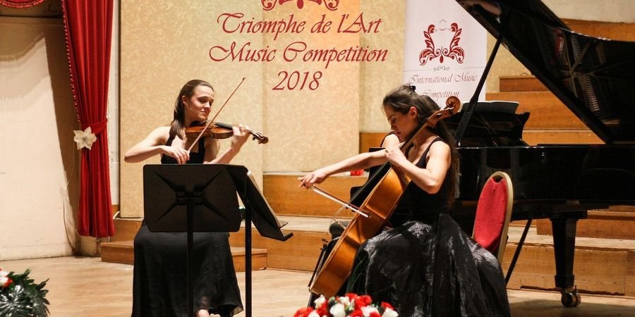 image - Snaarinstrumenten : Slotconcert (Gala) van de VII. Internationale Muziekwedstrijd Triomf van de Kunst
