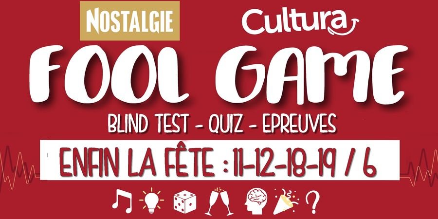 image - Fool Game : blind test, quiz déjantés et défis fous ! 