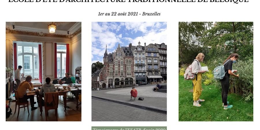 image - école d'été d'architecture traditionnelle de Belgique