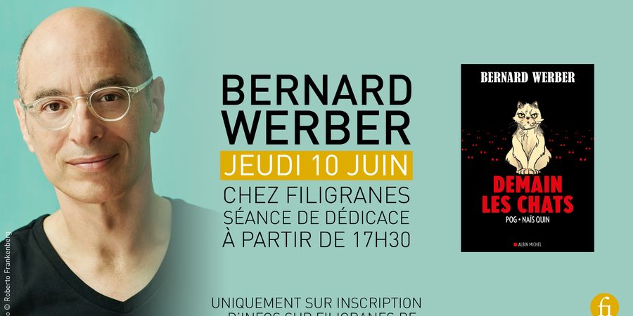 image - Dédicace : Bernard Werber pour son livre 