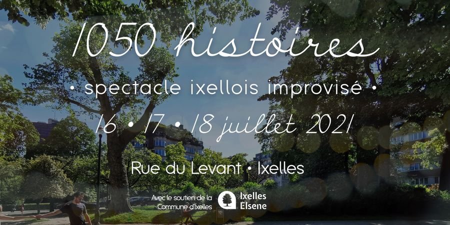 image - 1050 histoires - spectacle ixellois improvisé