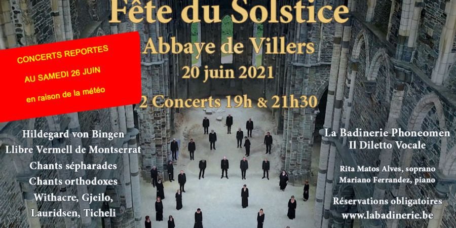 image - Fête du Solstice à l'abbaye de Villers-la-Ville