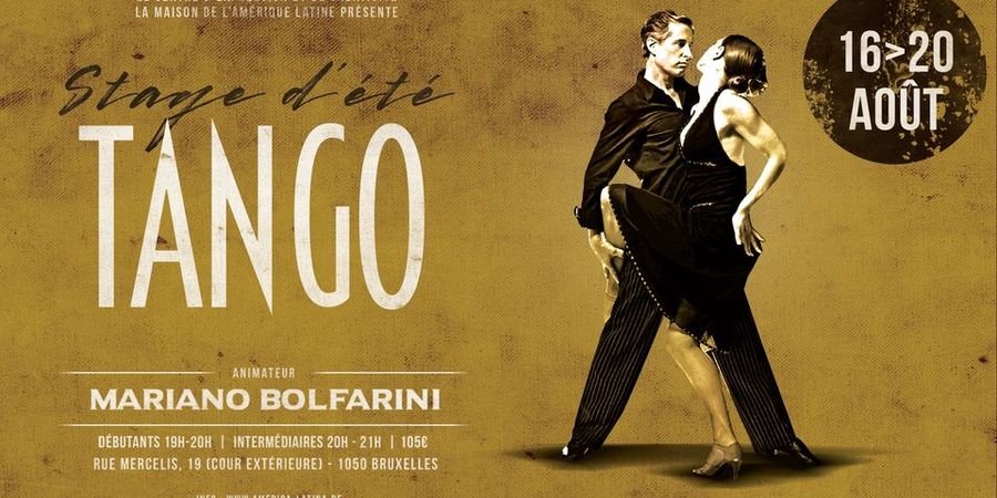 image - Stage tango intensif